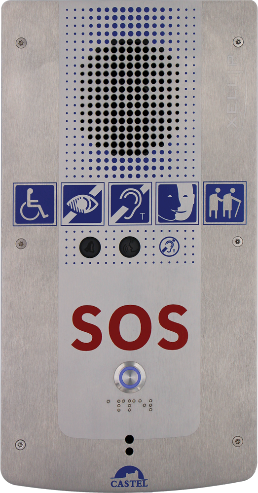 Assistance and emergency SOS intercom systems